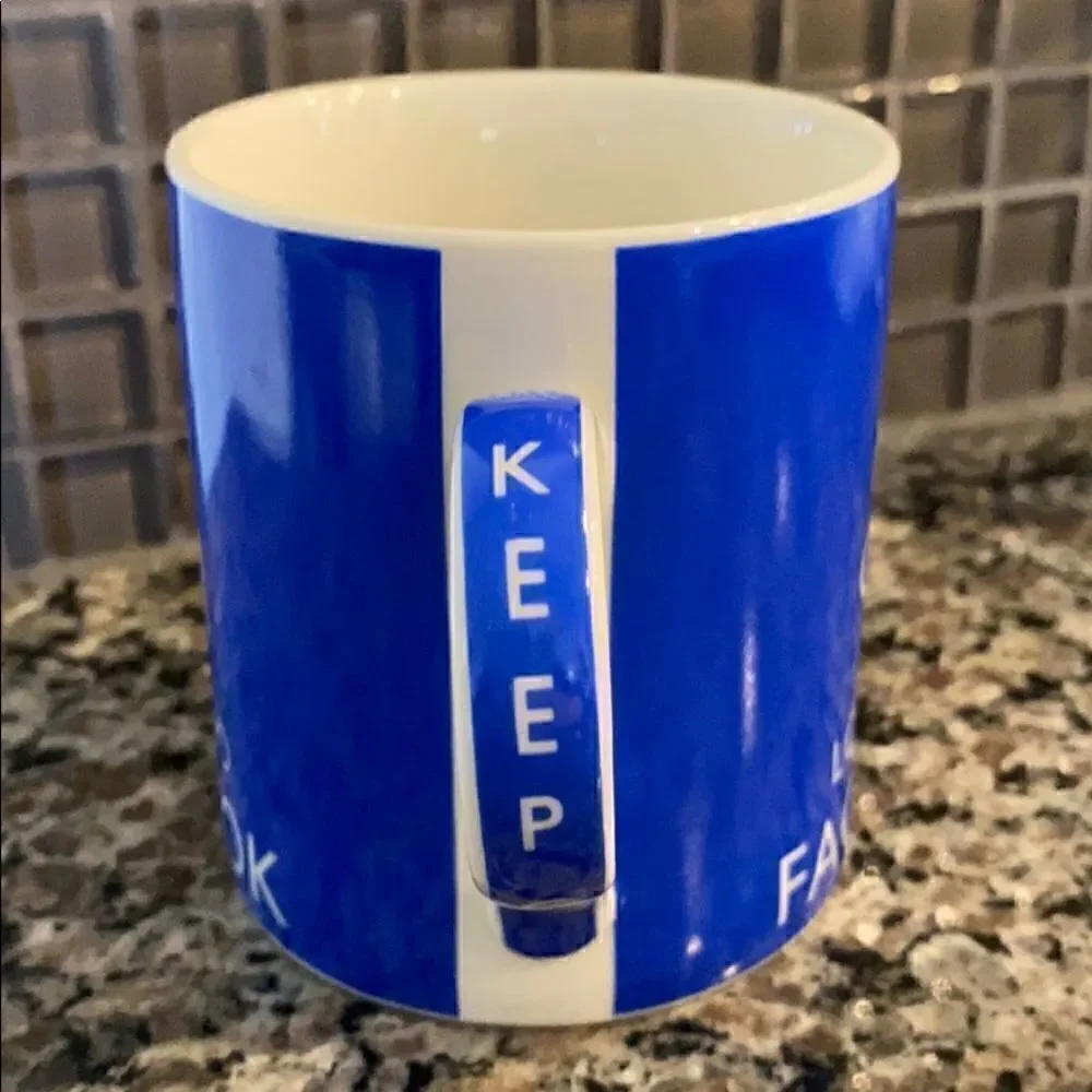 Keep Calm And Log Onto Facebook Blue Coffe…